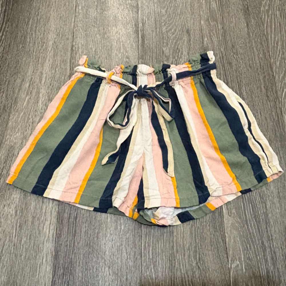 Hollister Striped Ultra High-Rise Women's Shorts Size XS